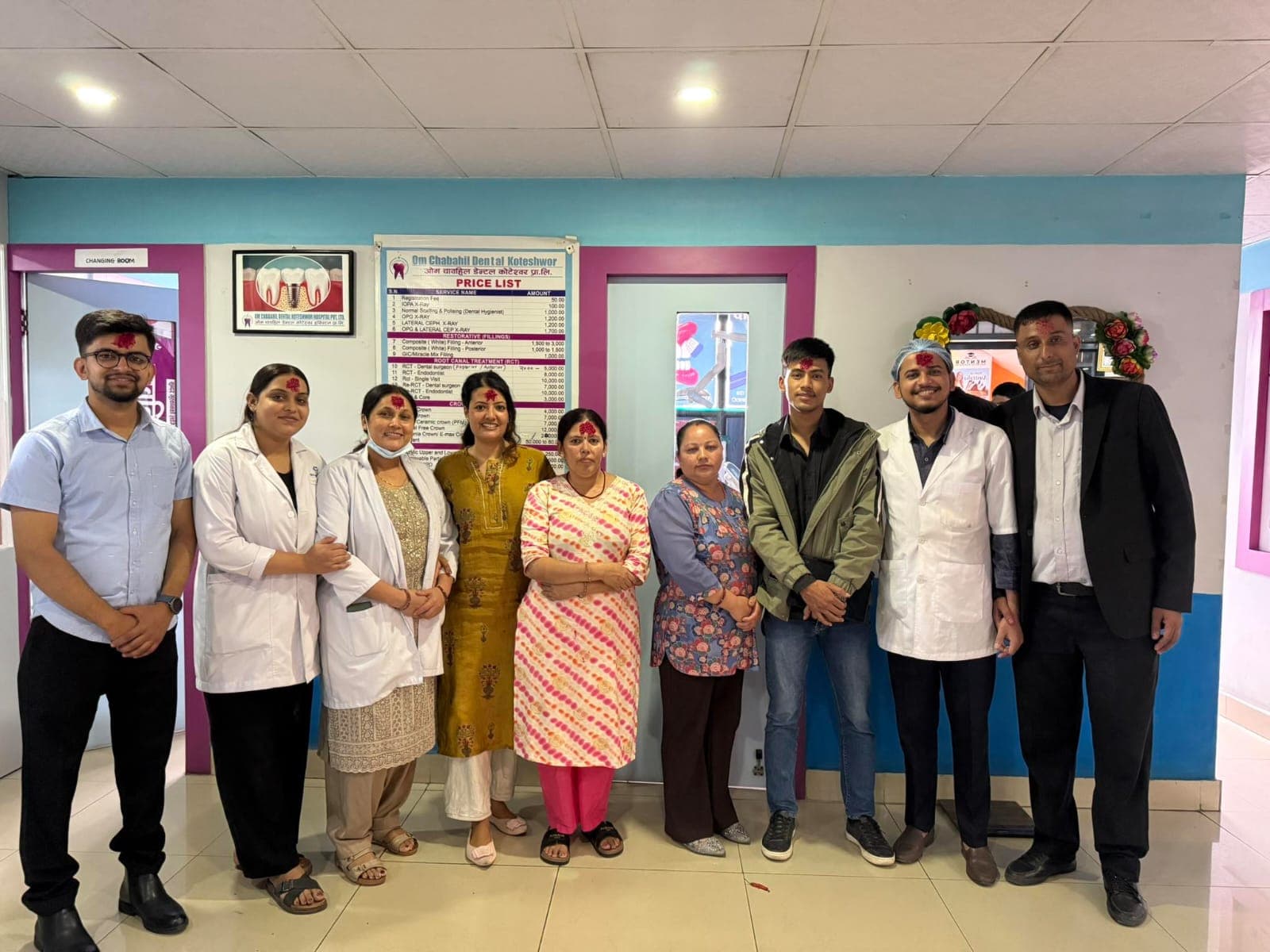 Nita Clinic team